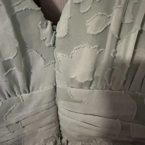 Lulus Light Green Textured Dress L NWT - Picture 11 of 11